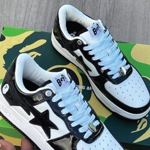 Bapestar Black white